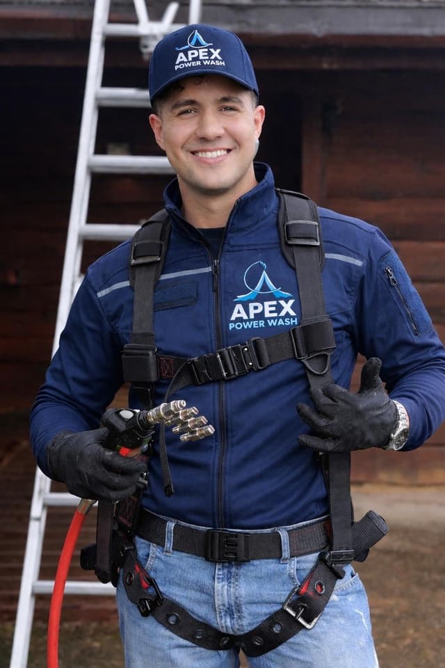 Apex Power Wash professional roof soft washing service on Big Island Hawaii